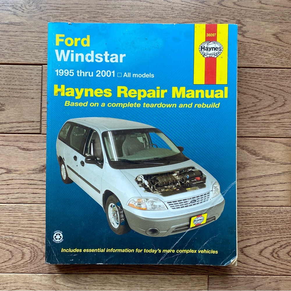 Haynes Repair Manual Ford Windstar 1995-2001 36097.